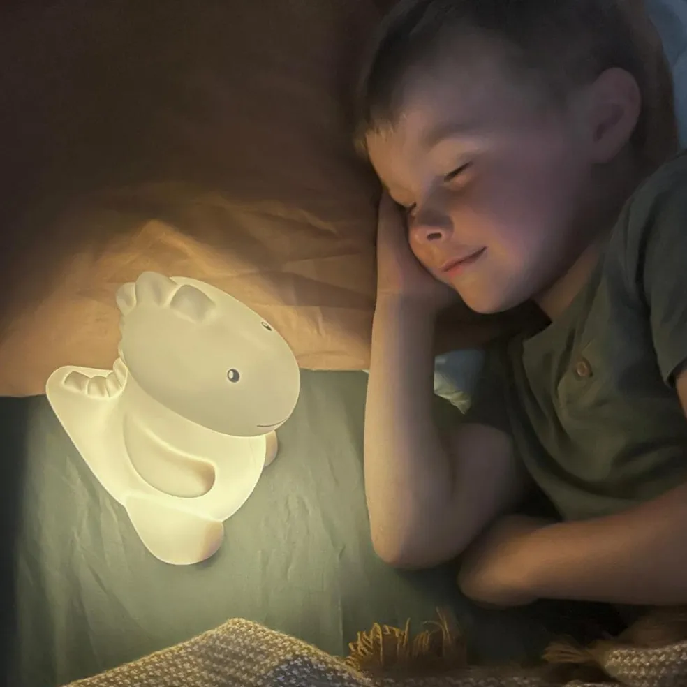 Veilleuse rechargeable Jéroom argile (17 cm)