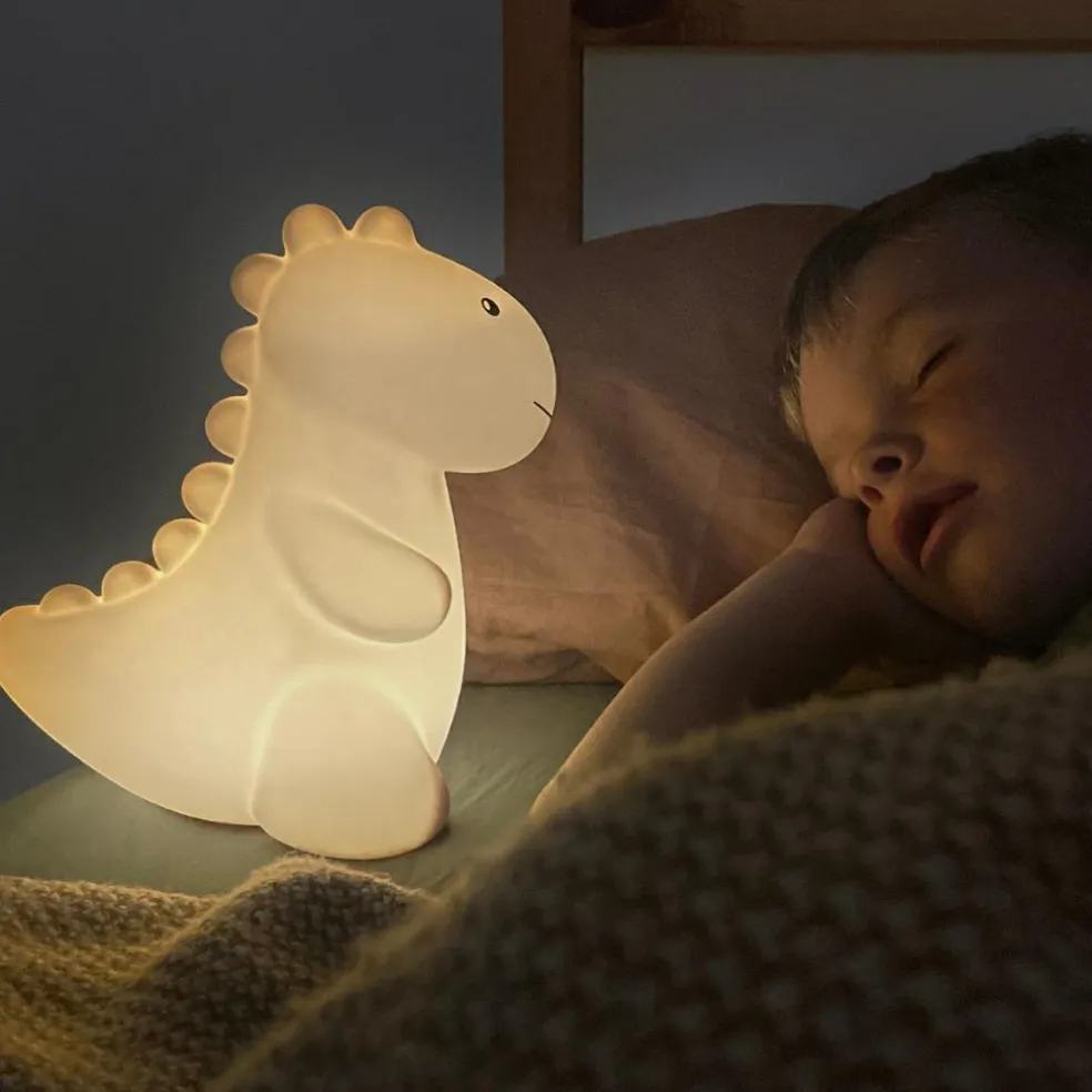 Veilleuse rechargeable Jéroom argile (17 cm)