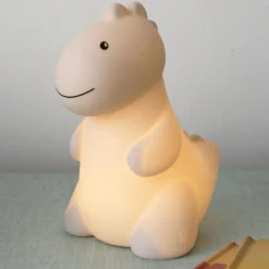 Veilleuse rechargeable Jéroom argile (17 cm)