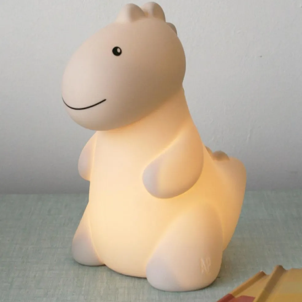 Veilleuse rechargeable Jéroom argile (17 cm)