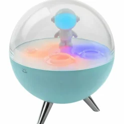 Veilleuse rechargeable Lune Bleue