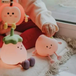 Veilleuse rechargeable Pêche