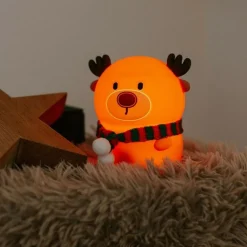 Veilleuse rechargeable Renne de Noël