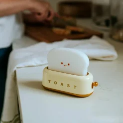 Veilleuse rechargeable Toaster Jaune