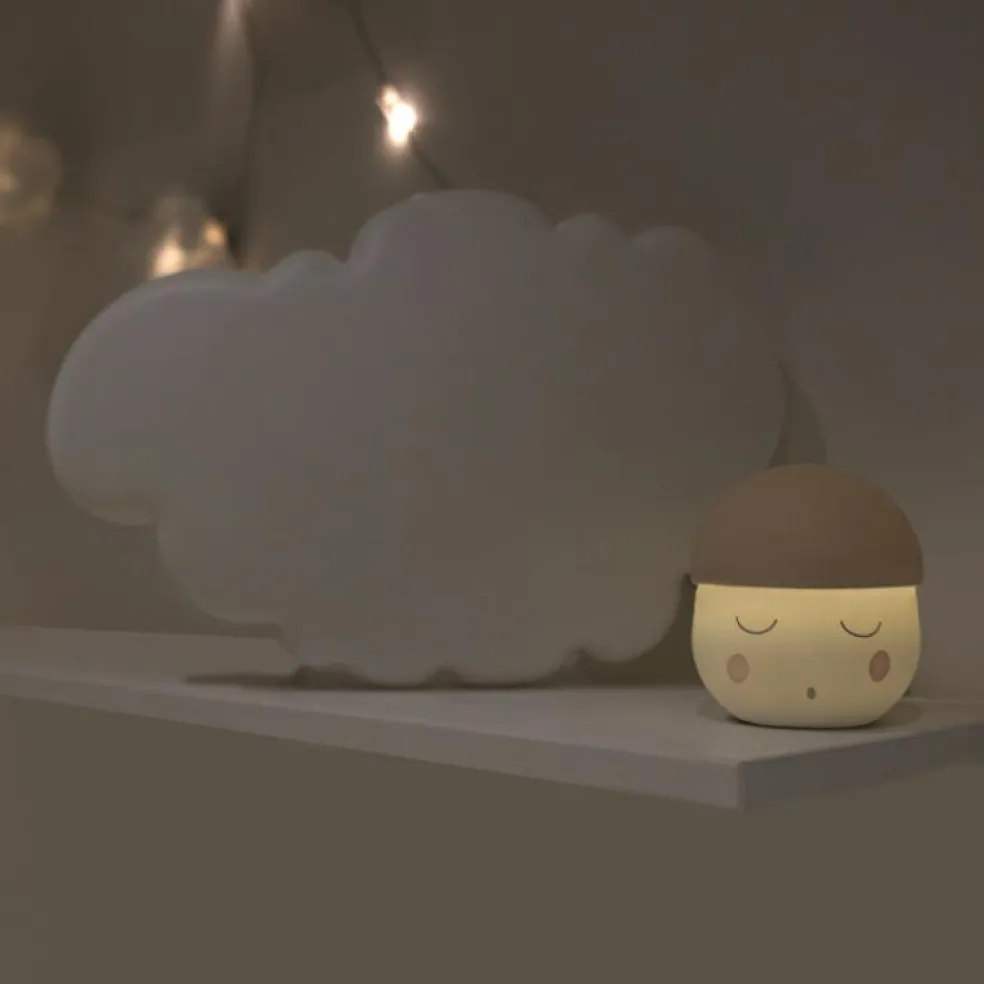 Veilleuse Squeezy grise (13 cm)