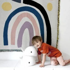 Veilleuse tactile baleine Moby (30 cm)