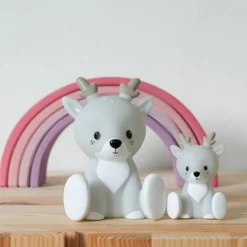 Veilleuse tactile Fabian le renne (15 cm)