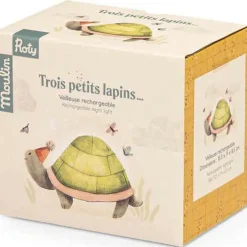 Veilleuse tortue Trois petits lapins