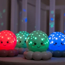 Veilleuse Twinkles To Go Octo Bleu Pastel