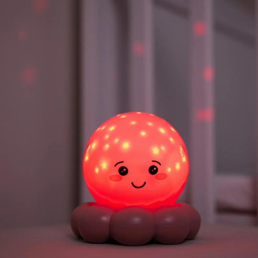 Veilleuse Twinkles To Go Octo Rose Pastel