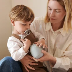 Veilleuse Watson Mr Bear Tuscany Rose (21 cm)