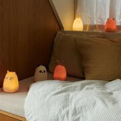 Veilleuse Winston Rabbit Rose (13 cm)