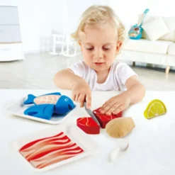 Viandes et poisson à découper