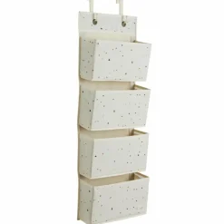 Vide-poches à suspendre Terrazzo Crème