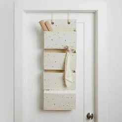 Vide-poches à suspendre Terrazzo Crème