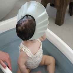 Visière de bain silicone vert de gris