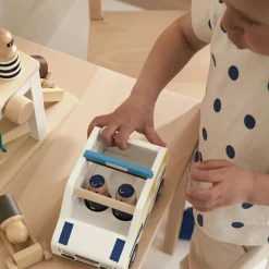 Voiture de police en bois Aiden