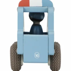 Voiture de police en bois