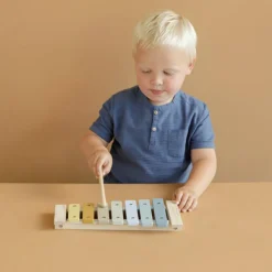 Xylophone en bois blue