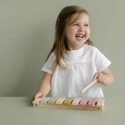 Xylophone en bois pink